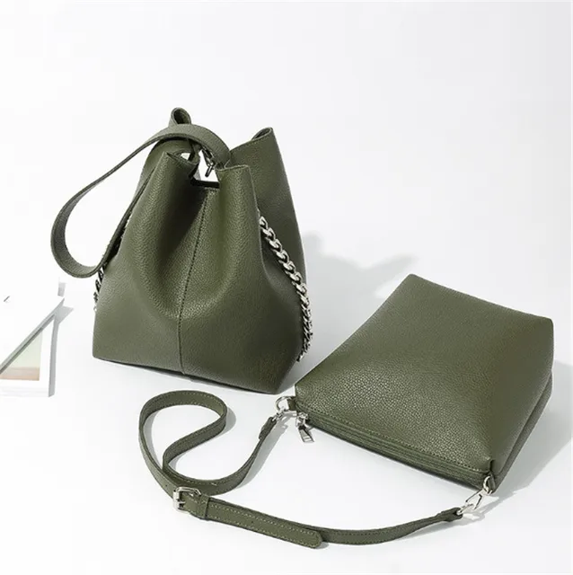 2018 wholesale fashion design pu leather women handbags for gift