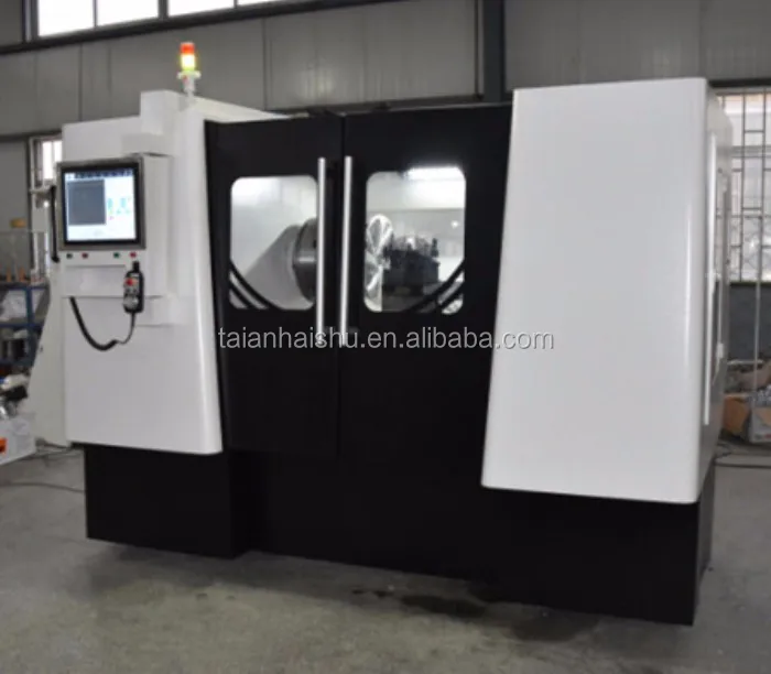 Simple operation CK6180W alloy wheel cnc lathe