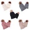 /product-detail/wholesale-matching-mommy-and-me-hats-toddler-fur-pom-pom-beanie-hat-60815660734.html