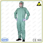 esd 100% polyester lab work coat uniform in stock