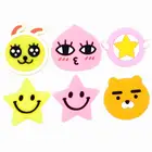 Plastic Refrigerator Magnet Star Magnetic Sticker For Kid's Party Home Decoration