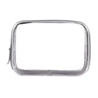 Qetesh Hard Case Custom Logo Travel PVC Cosmetic Bag