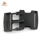 Black Color Harness Quick Release Plastic buckle clasp