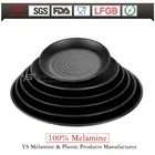 Top-level latest design 11"solid matte black dinner plate,black ceramic plates for restaurant,japanese plate designs