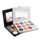 12 color eye shadow plate 36mm pearl light shimmer and matte eye shadow plate neutral makeup no logo