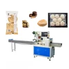 Foshan Bread Cheese Sandwich Packaging Soap Biscuit Cookie Cakes Flow Packing Machine