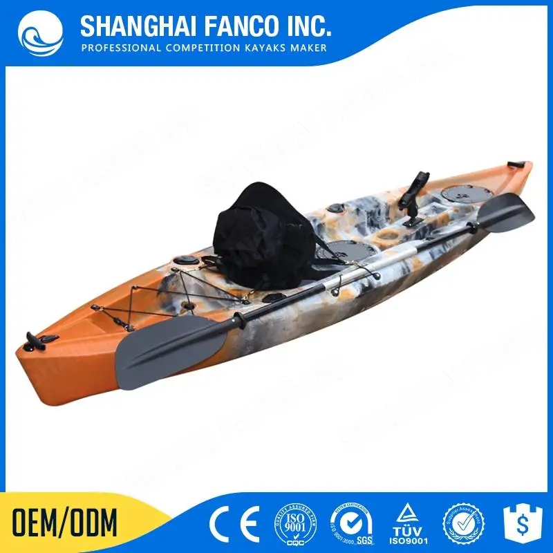 China funnest professional fishing kayak with paddle