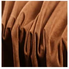 Faux Suede Fabric Sofa China Manufacture Synthetic Stretched Leather for Dress and Garment