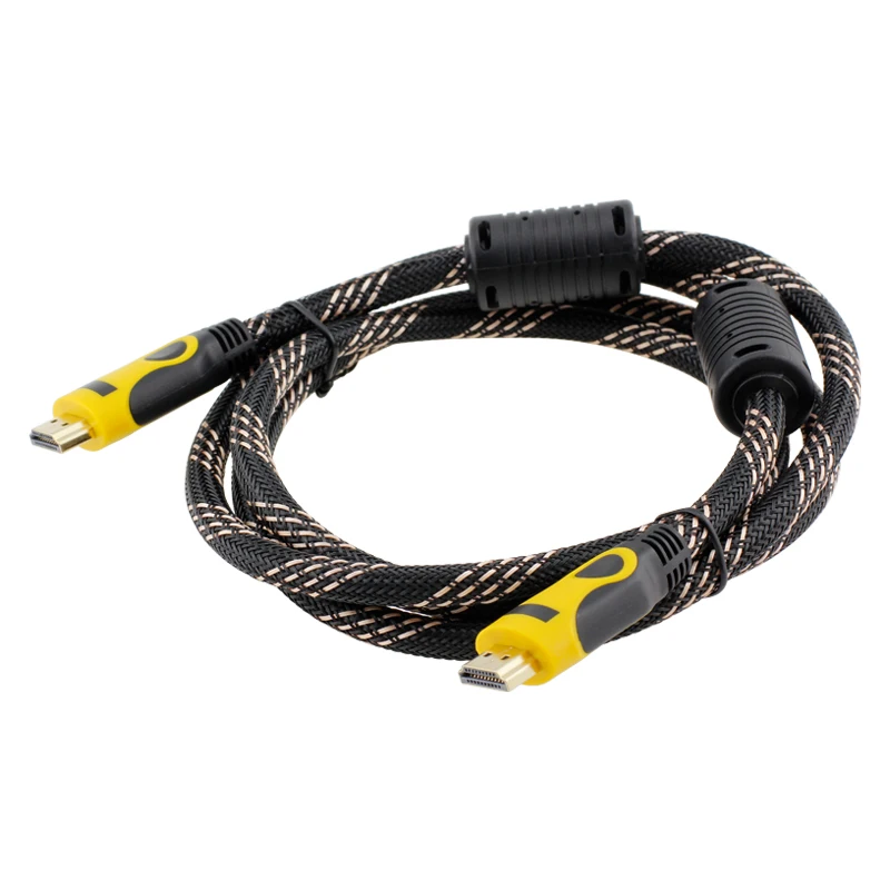 ULT-unite Nylon Braided RF Shielding HDMI Cable with Ferrite Core EMI Filter - ANKUX.COM