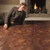 Engineered high pressure patent click waterproof parquet wood laminate flooring
