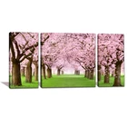 Custom Bulk Photo Multi Panel Canvas Cherry Tree Flower Digital Oil Painting Print