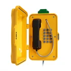 Weatherproof Phone with LED Light for Industrial environment Emergency VOIP Telephone