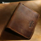 European style wallets leather men custom logo genuine leather wallets for men ME1441