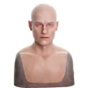 2019 new design realistic medical grade silicone Man mask for man