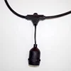 Ningbo Outdoor Garden Decoration Waterproof Commercial Grade Connectable Patio Festoon String E27 Belt Decor Hanging Light