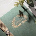 China Letterpress Personalised Wedding Invitation Cards