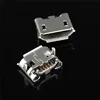 Micro USB Type B Female 5Pin Horns Type Charging Socket PCB Board Soldering Connectors For Mobile Phone Jack Connectors