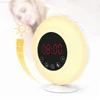 Sunrise Light Alarm Clock Radio With USB Loudest Portable Bluetooth Speaker