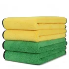 Orange drying clean cheap150gsm 400gsm car screen wash silk microfiber towel 40 auto care cleaning cloth