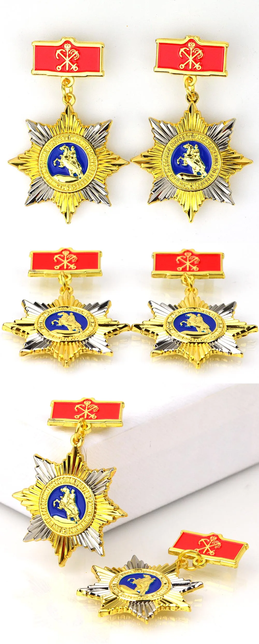 Manufactory production personalized souvenir award custom 3d military medal of honor