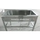 restaurant sink kitchen stainless steel commercial aluminum kitchen sink