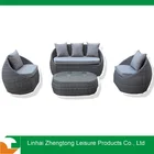 Fashionable garden rattan furniture set