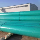Manufacturer Price Fusion-Bonded Epoxy FBE Coating Pipe LSAW/SSAW/ERW Spiral Mild Steel Pipe For Underground pipeline