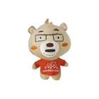 wholesale Cheap adult teddy bear keychain costume Plush toys lifelike bear soft plush toys for kids gifts