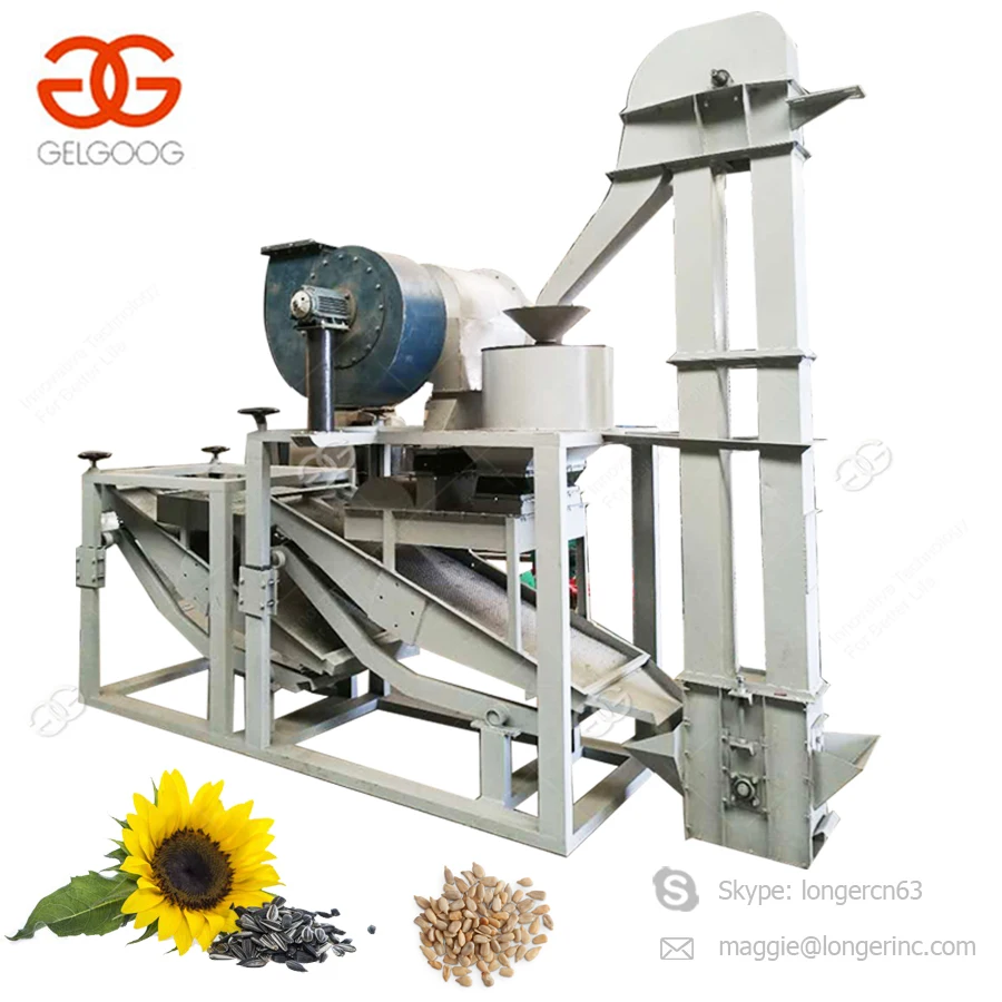 New Design Watermelon Sunflower Seeds Peeling Hemp Seed Shelling Machine
