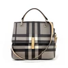 italy handbag famous brands designer fashion leather handbag with Zipper & Hasp