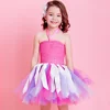 Toddler Girl Clothing Ribbon Skirt Rainbow Wonder Girl Barbara Big Girls' Satin Mini Short Pick Dress