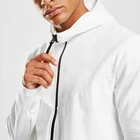 Hoodies Men White Mens Hoodies Wholesales Full Zip Hoodies Running Jogging For Men In White
