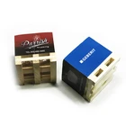 Print Wood Pallet Memo Cube / Memo Pad Notepad With Wood Pallet