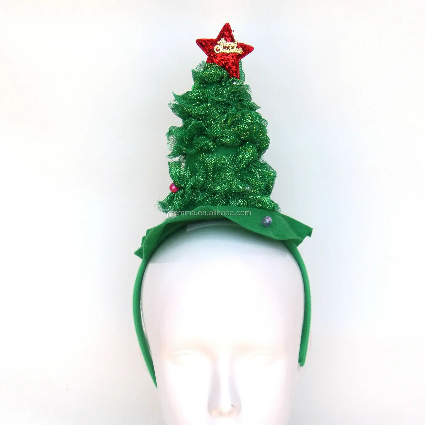 xmas headband hat costume hair clip bear snowman gift adult kids