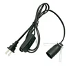 2-pin ac power cord cable with on/off button switch