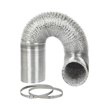 Deflecto Supurr Flex Aluminum Dryer Vent Duct Flexible Fire Resistant