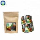 Custom Food Supplement Private Label , OEM Waterproof Food Label Sticker
