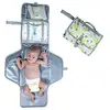 Foldable Travel Soft Mattress With Padded Cushion Lightweight Economic Waterproof Textile Baby Changing Newborn Portable Pad