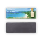 New Product Wholesale 45mm Round Japan Tourist Souvenir Custom Ukraine Nauru Epoxy Resin Fridge Magnet