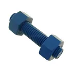 Carbon steel zinc plated hex head bolt and nuts