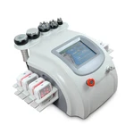 Portable 6 In 1 Best Skin Tightening Face Lifting Cavitation RF Vacuum Body slimming system liposuction Machine