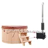Woodfired Hot Tub With External Heater