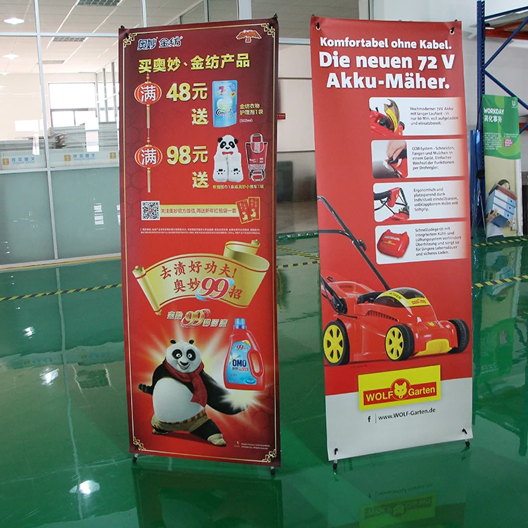 High Quality Advertising X Banner Aluminium X Banner Frame Stand
