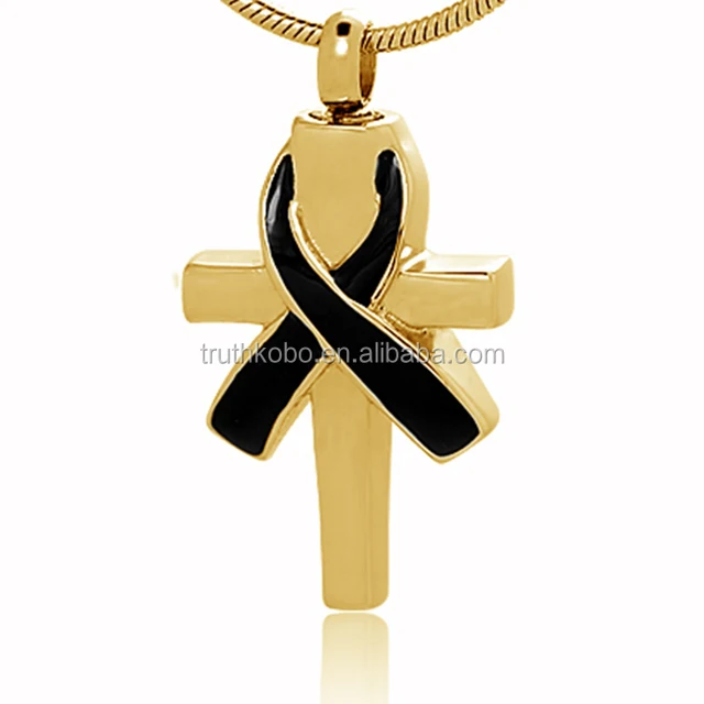 2018 modern unique mini cross pendants for cremation urns wth