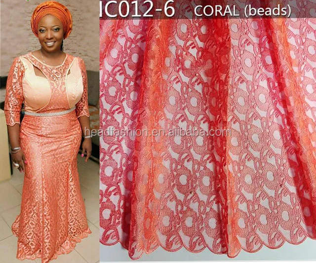 korea lace market in guangzhou coral french lace material for