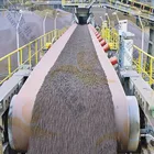 High quality heavy duty inclined roller belt conveyors