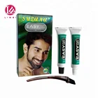 Low Ammonia Anti Grey Hair Color Cream Beard Dye No Stain Skin No Allergy Mild Formula