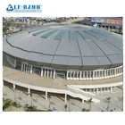 steel frame structure roofing space manufacturers indoor stadium