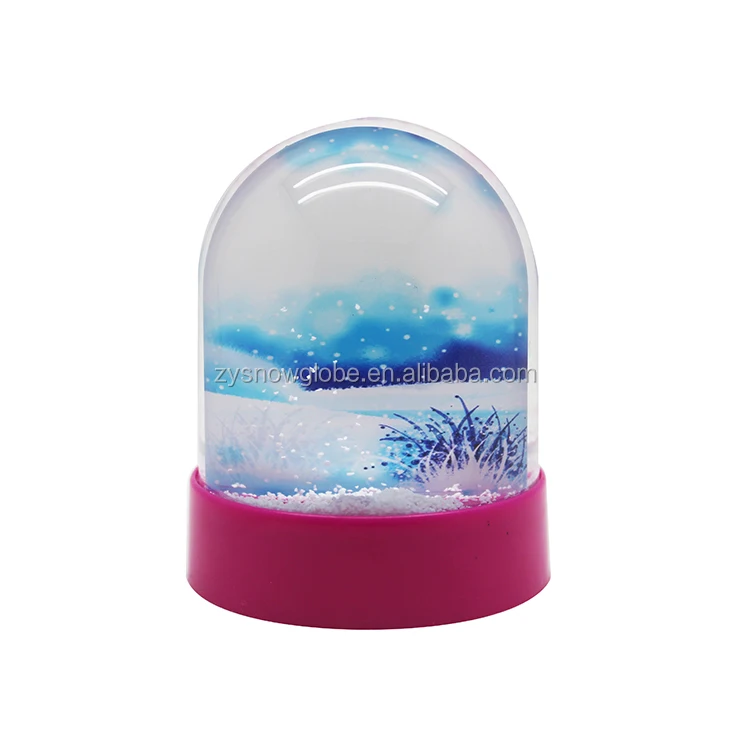 gifts & crafts  crafts  resin crafts  name plastic snow globe