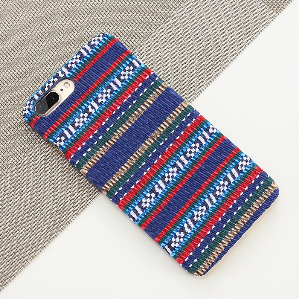 Bohemian Style Phone Case For iPhone 6 6S 7 Plus 5 5S SE Exotic Folk Traditional Cloth Fabrics Back Cover For iPhone 6 i 7 Case (2)
